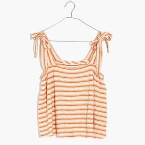 Madewell tie strap tank